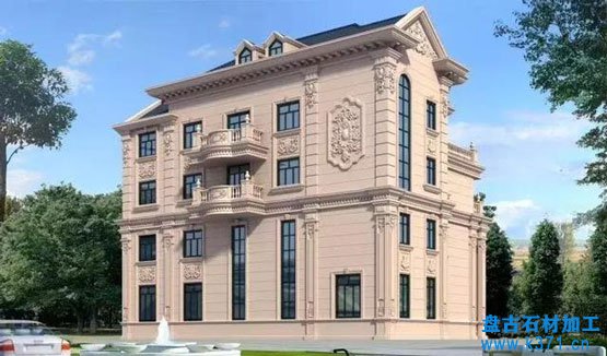 花崗巖石材干掛別墅外墻的優勢