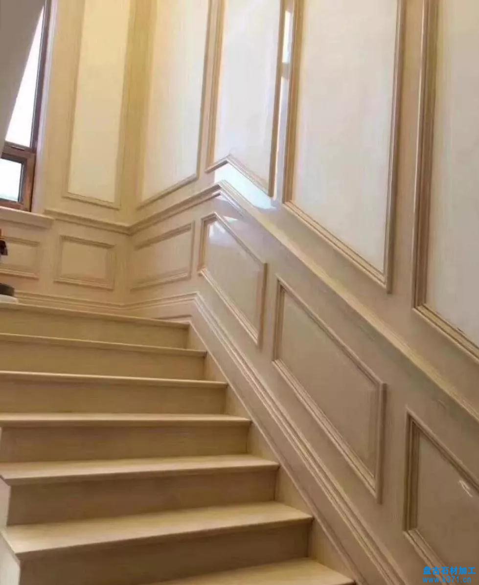 關于樓梯大理石側墻板造型方案的基本畫法