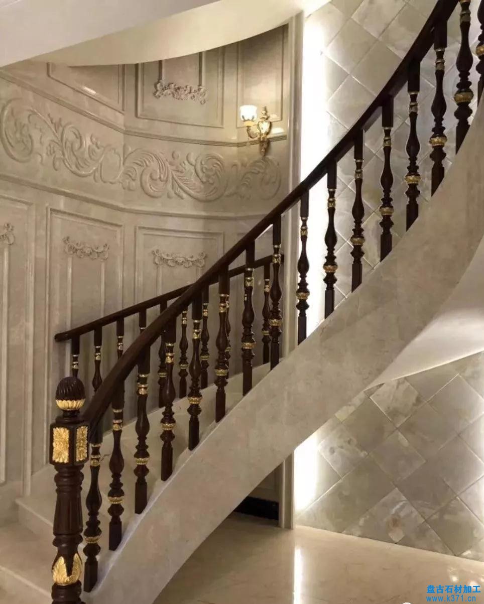 關于樓梯大理石側墻板造型方案的基本畫法