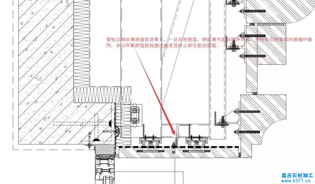 特殊部位石材的特殊設計處理